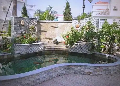 合肥庭院鱼池设计